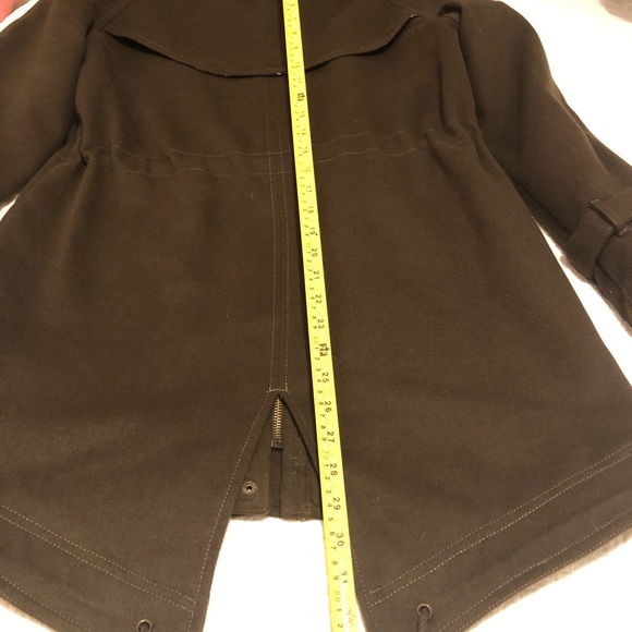 BCBG Generation Olive Coat, size Medium - Picture 14 of 14